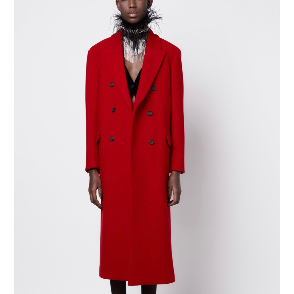 Zara Menswear Wool Coat / S